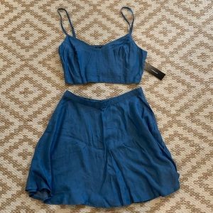 Lulus Small Two Piece Linen Set